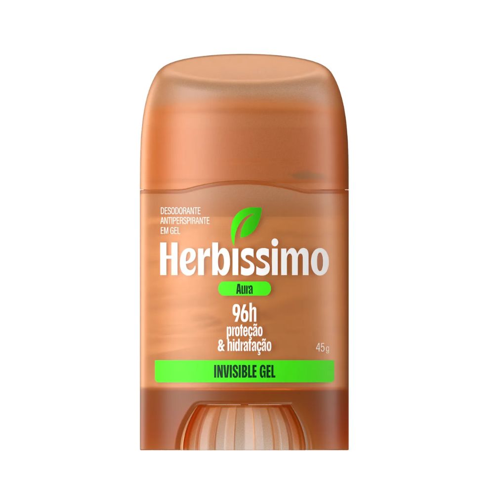 Desodorante Gel Herbíssimo Antitranspirante Feminino Aura 45g