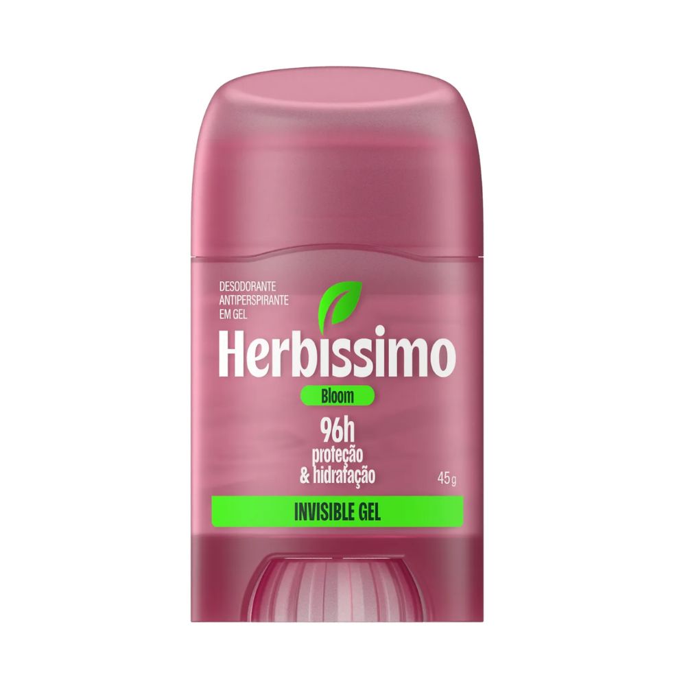 Desodorante Gel Herbíssimo Antitranspirante Feminino Bloom 45g