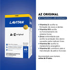 Lavitan Suplemento Vitamínico A-Z Original Com 60 Comprimidos