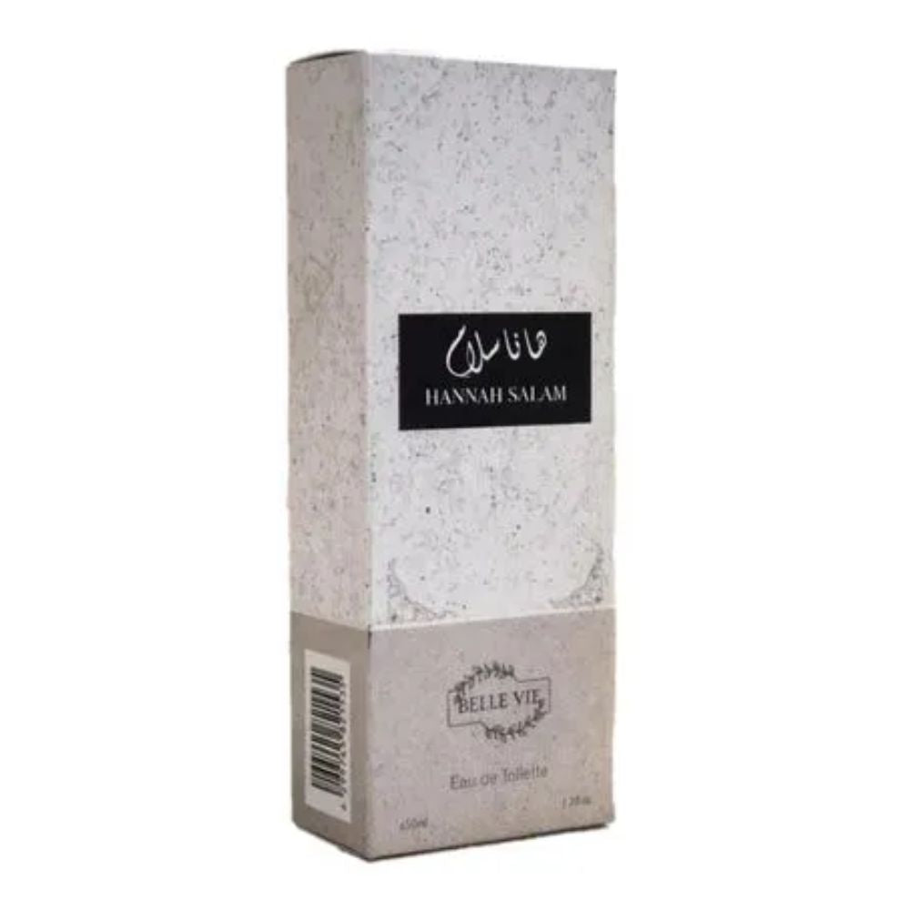 Perfume Masculino Árabe Belle Vie EDT Hannah Salam 50ml