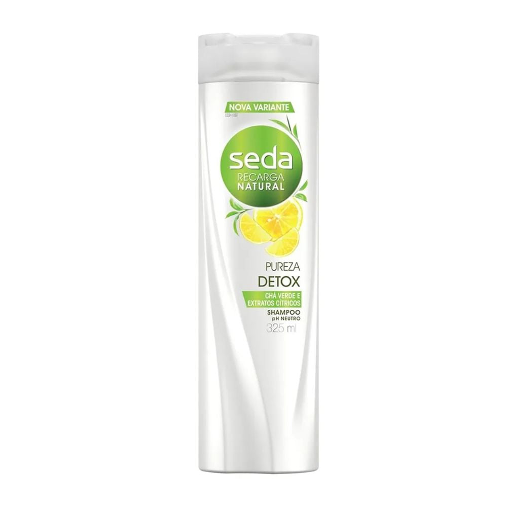 Shampoo Seda Recarga Natural Pureza Detox 325ml