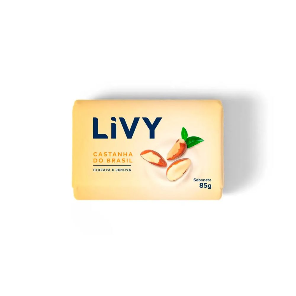 Sabonete em Barra Livy Castanha do Brasil 85grs