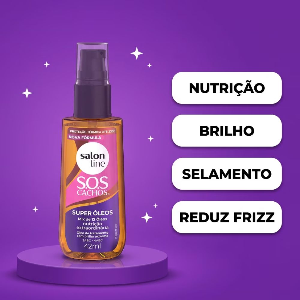 Óleo Condicionador Salon Line SOS Super Óleo 42 ml