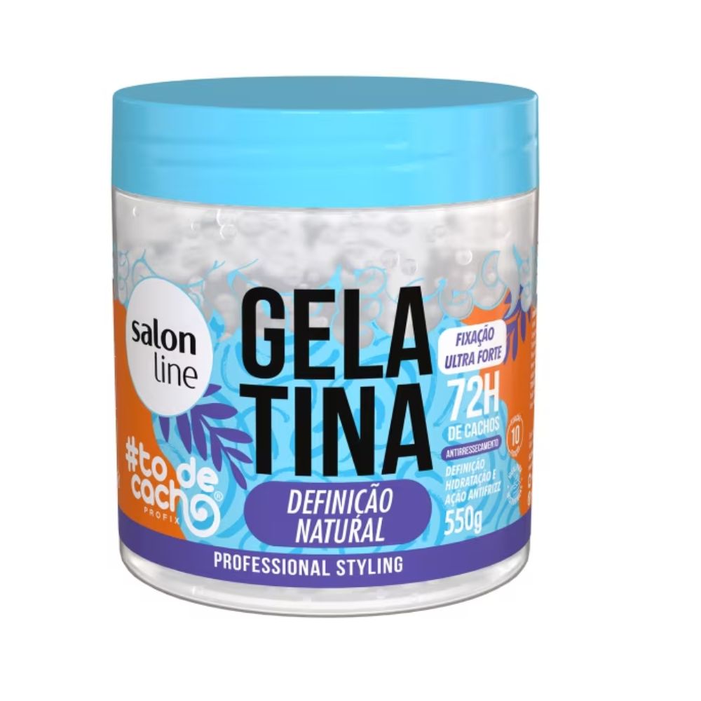 Gelatina Salon Line #ToDeCacho Definição Natural 550g
