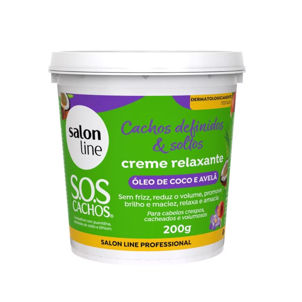 Creme Relaxante Óleo de Coco e Óleo de Avelã 200gr