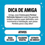 Creme para Pentear Salon Line Definição Natural 300ml