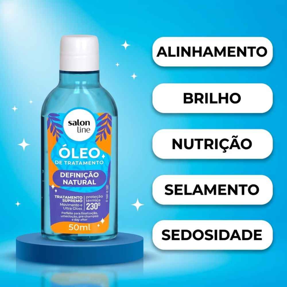 Óleo Capilar Salon Line Definição Natural 50ml