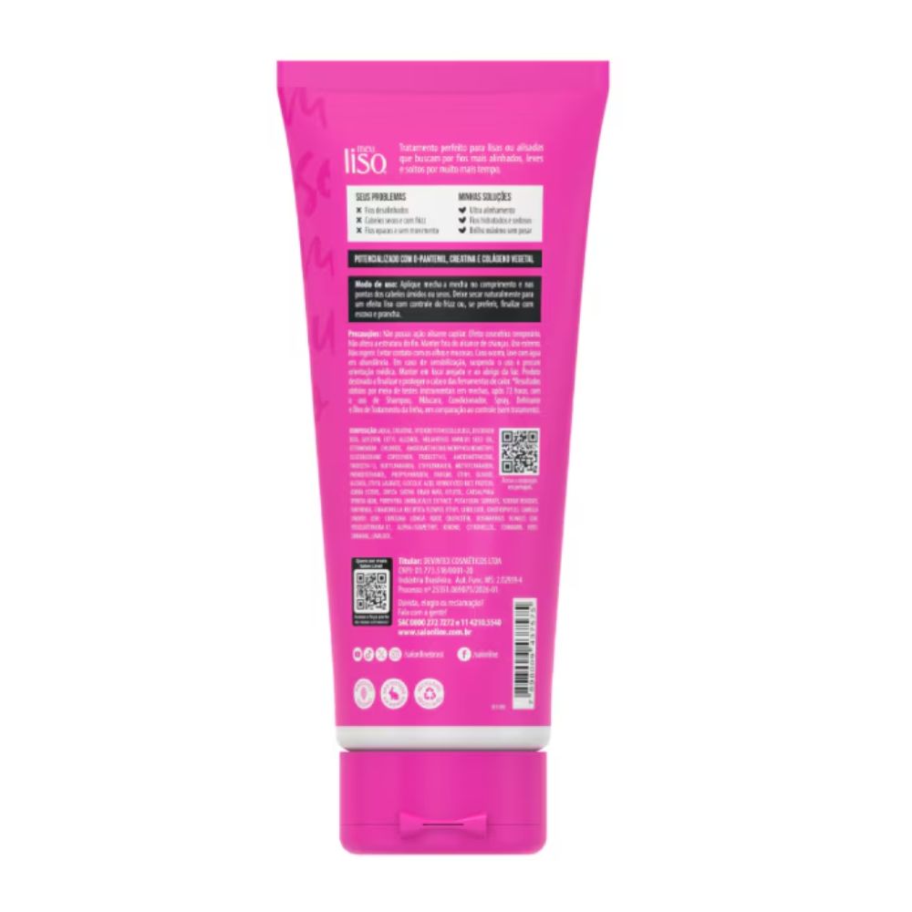 Defrizante Salon Line Meu Liso Demais 200ml