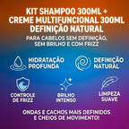 Kit Shampoo + Creme Salon Line Definição Natural 300ml