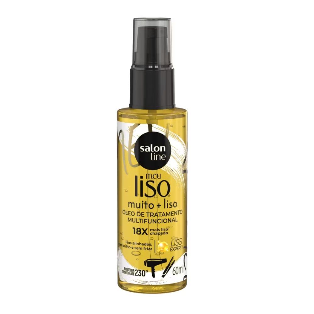 Óleo Multifuncional Salon Line Meu Liso Muito + Liso 60 ml