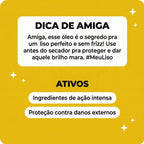 Óleo Multifuncional Salon Line Meu Liso Muito + Liso 60 ml
