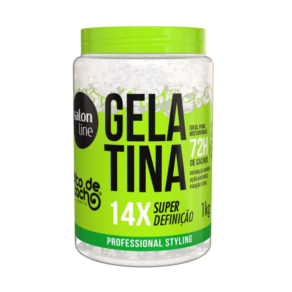 Gelatina Salon Line #ToDeCacho Super Definição 1kg