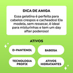 Gelatina Salon Line #ToDeCacho Super Definição 1kg