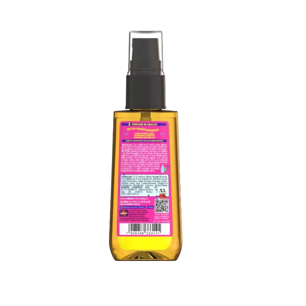 Óleo Capilar Salon Line SOS Kids Bob Esponja 42 ml