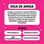 Creme Modelador Salon Line #TodeCacho Cachos dos Sonhos Fixação Forte 500ml