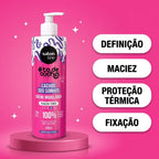 Creme Modelador Salon Line #TodeCacho Cachos dos Sonhos Fixação Forte 500ml