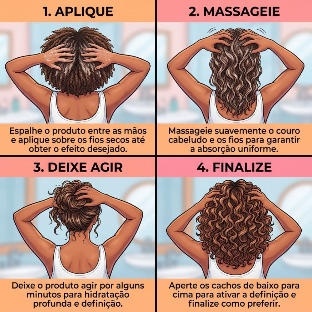 Creme Modelador Salon Line #TodeCacho Cachos dos Sonhos Fixação Forte 500ml