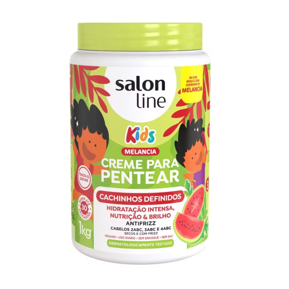 Creme para Pentear Salon Line Kids Melancia 1kg