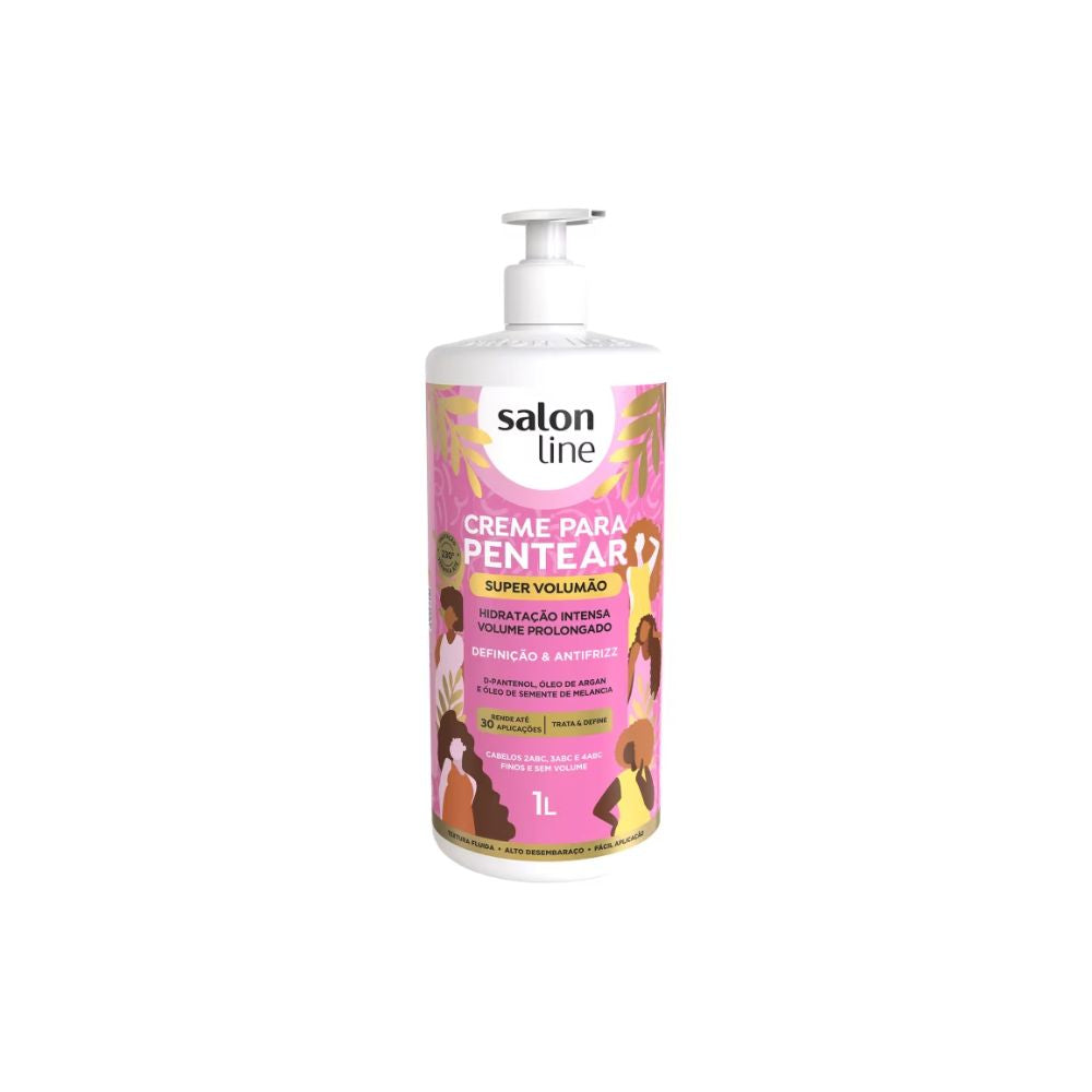 Creme para Pentear Salon Line Super Volumão 1L