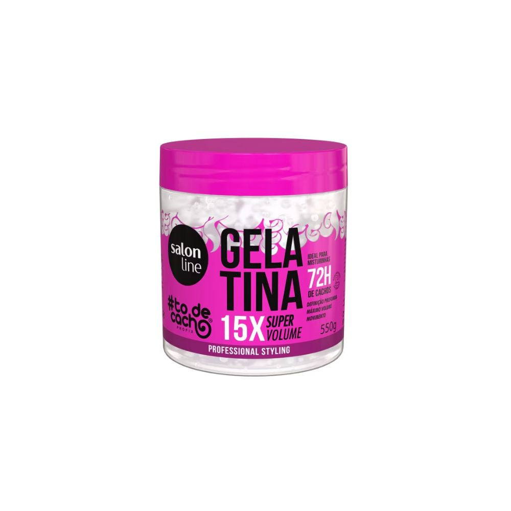 Gelatina Salon Line #ToDeCacho Super Volume 550g