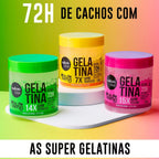 Gelatina Salon Line #ToDeCacho Super Volume 550g