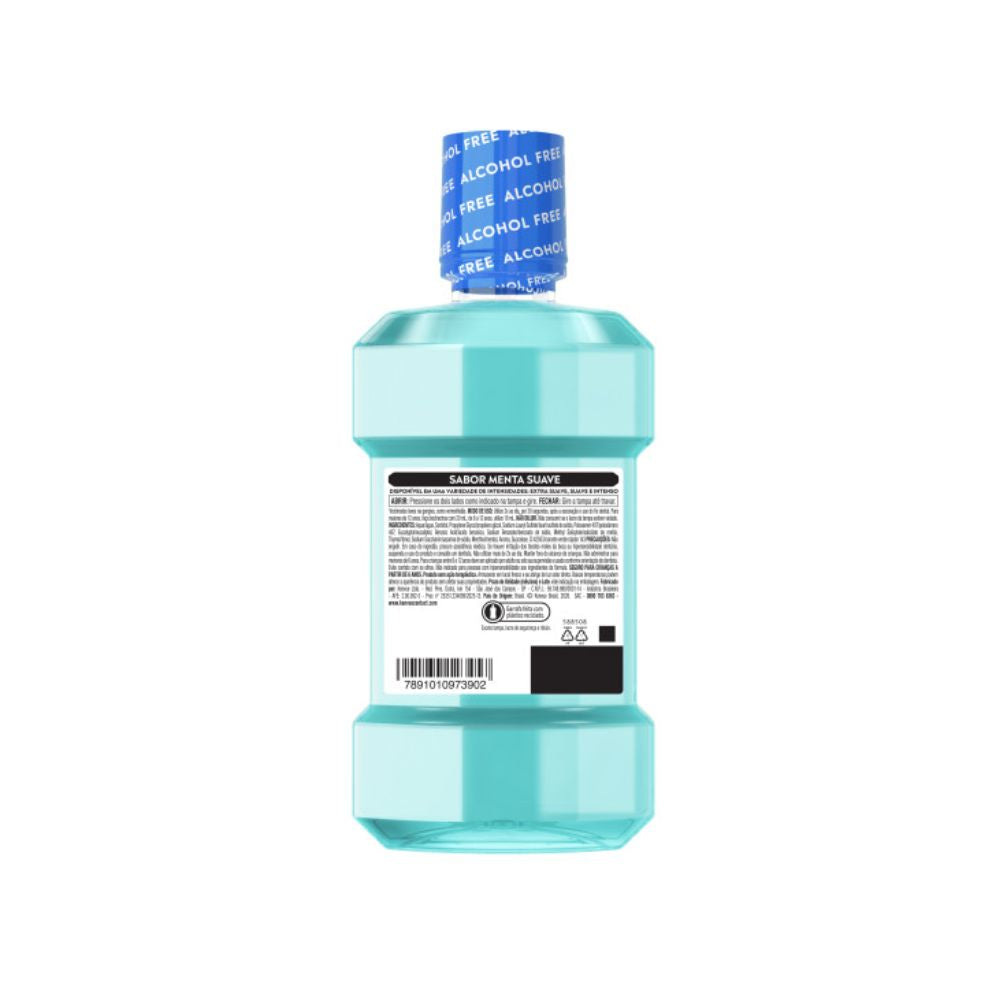 Enxaguante Bucal Antisséptico Listerine Cool Mint Suave Sem Álcool 250ml