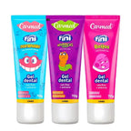 Kit Carmed com 3 Gel Dental Fini