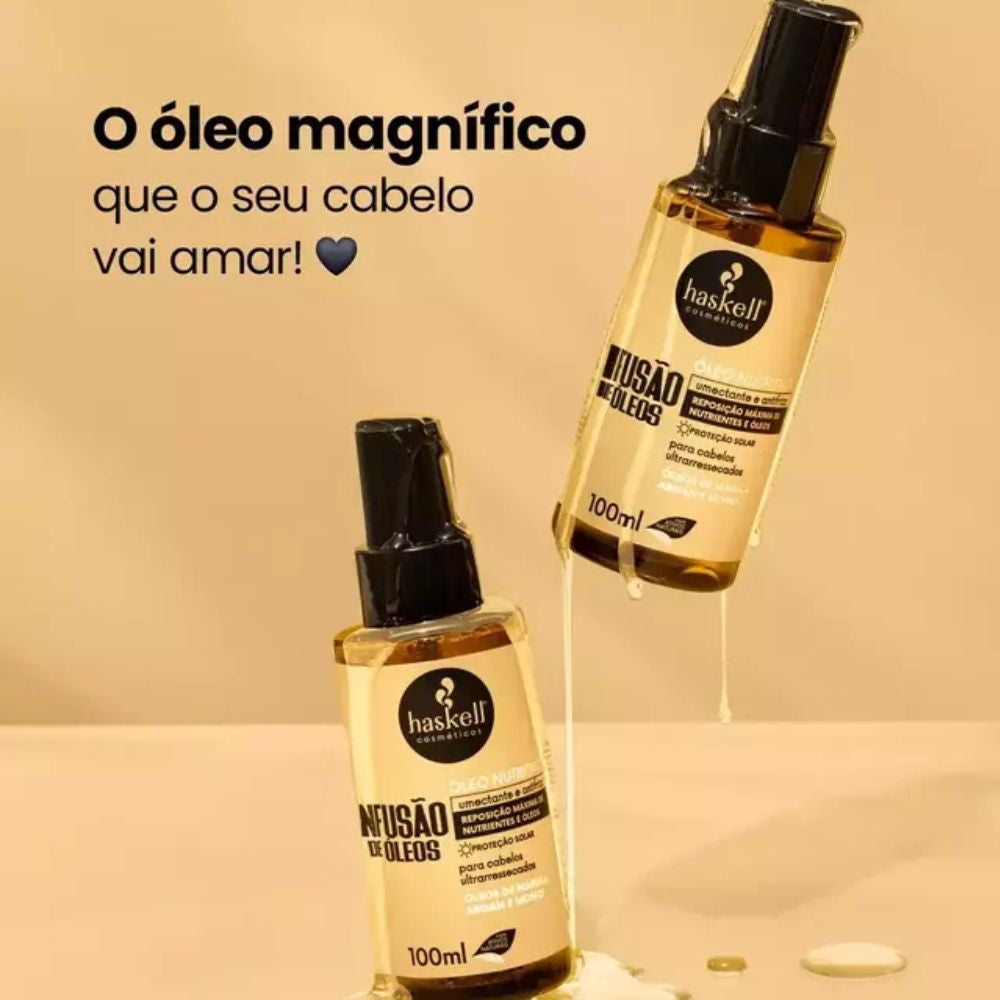 Finalizador Haskell Infusão de Óleos 100ml