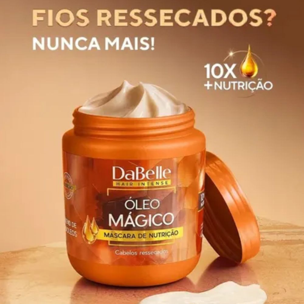Máscara Capilar DaBelle Óleo Mágico 400g