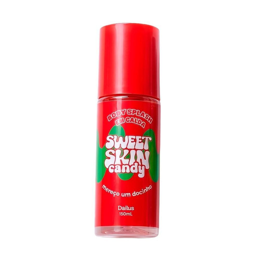 Body Splash Em Calda Dailus Sweet Skin Candy Mereço Um Docinho 150ml