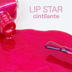 Esmalte Impala Efeito Gel Cintilante Boca Rosa Lip Star 11ml