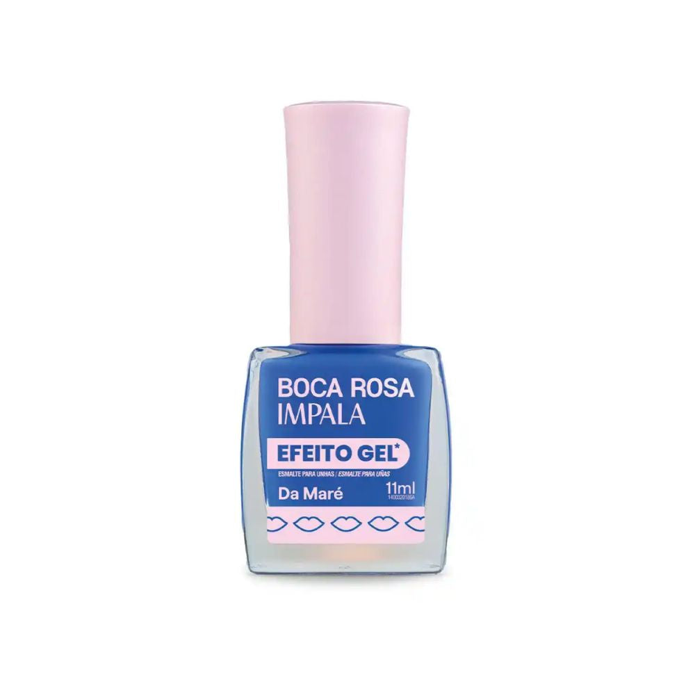 Esmalte Impala Efeito Gel Cremoso Boca Rosa Da Maré 11ml