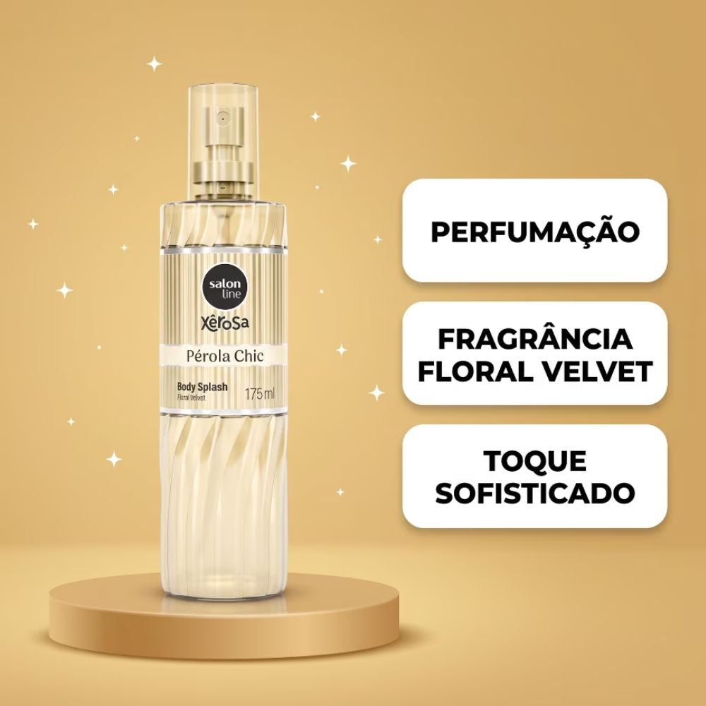 Body Splash Xerosa Salon Line Pérola Chic 175ml