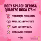 Body Splash Xerosa Salon Line Quartzo Rosa 175ml