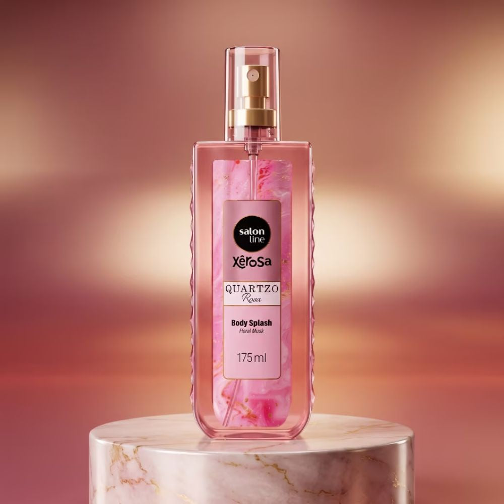 Body Splash Xerosa Salon Line Quartzo Rosa 175ml