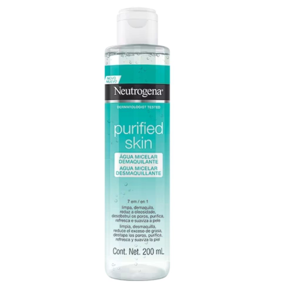 Água Micelar Demaquilante Neutrogena Purified Skin 200mL