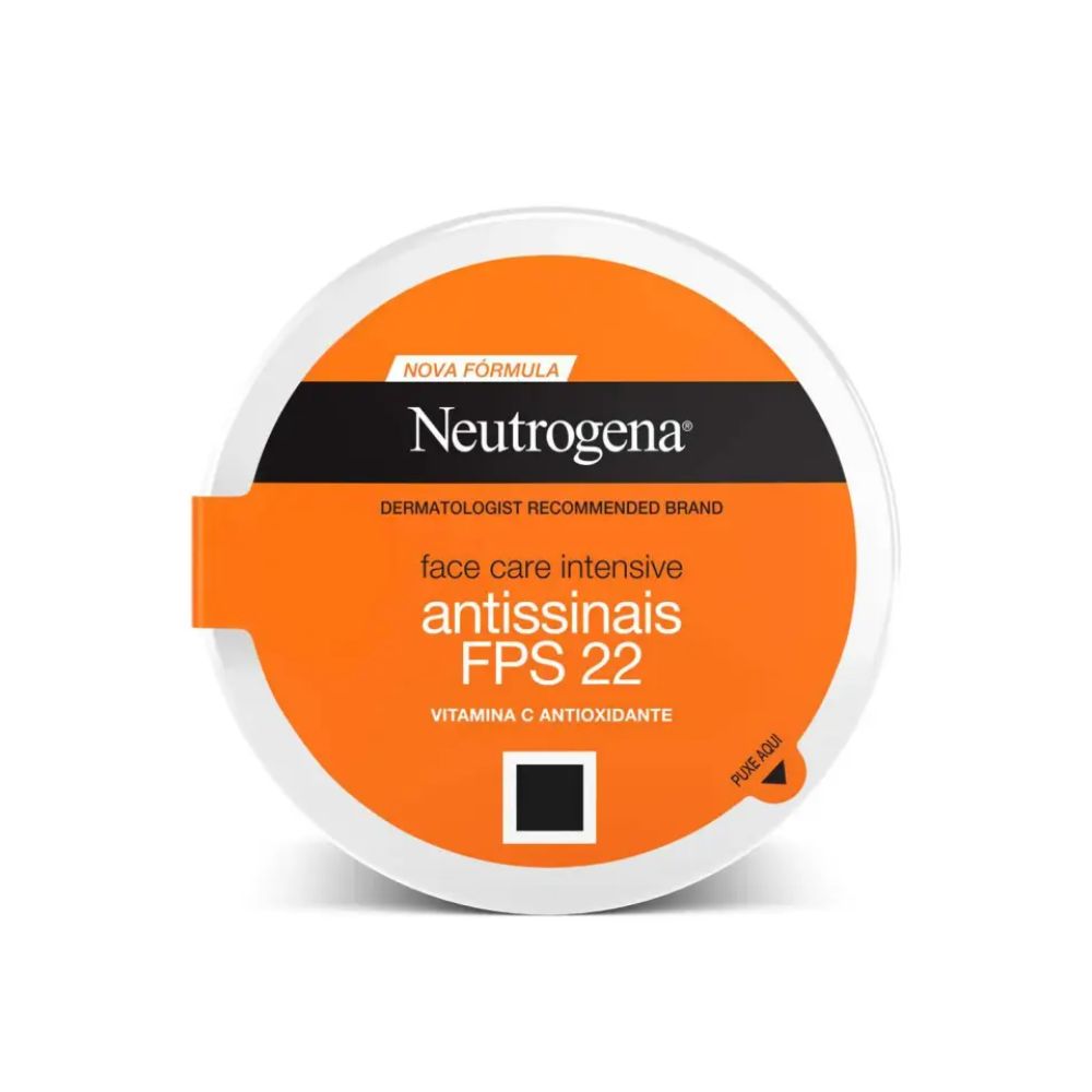 Hidratante Facial Neutrogena Antissinais FPS 22 100g