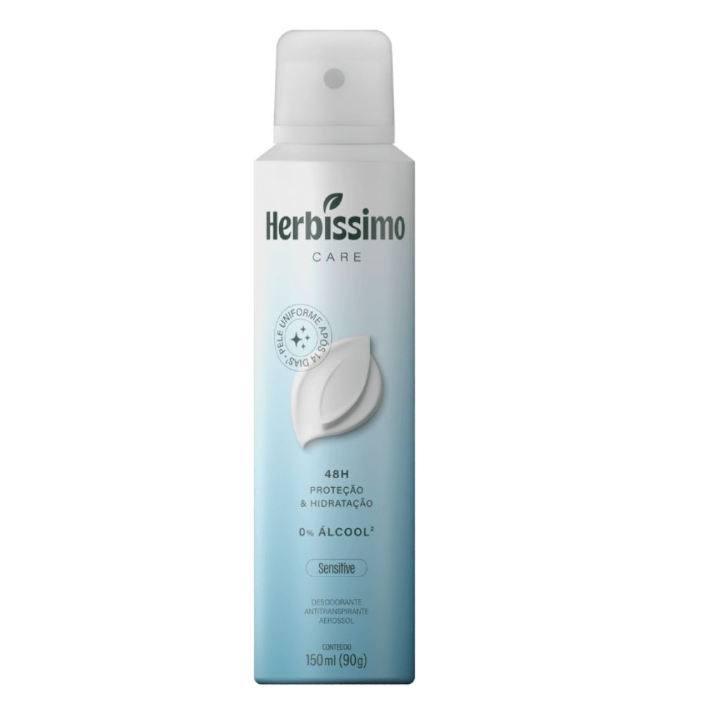 Desodorante Aerosol Herbíssimo Care Sensitive 150ml