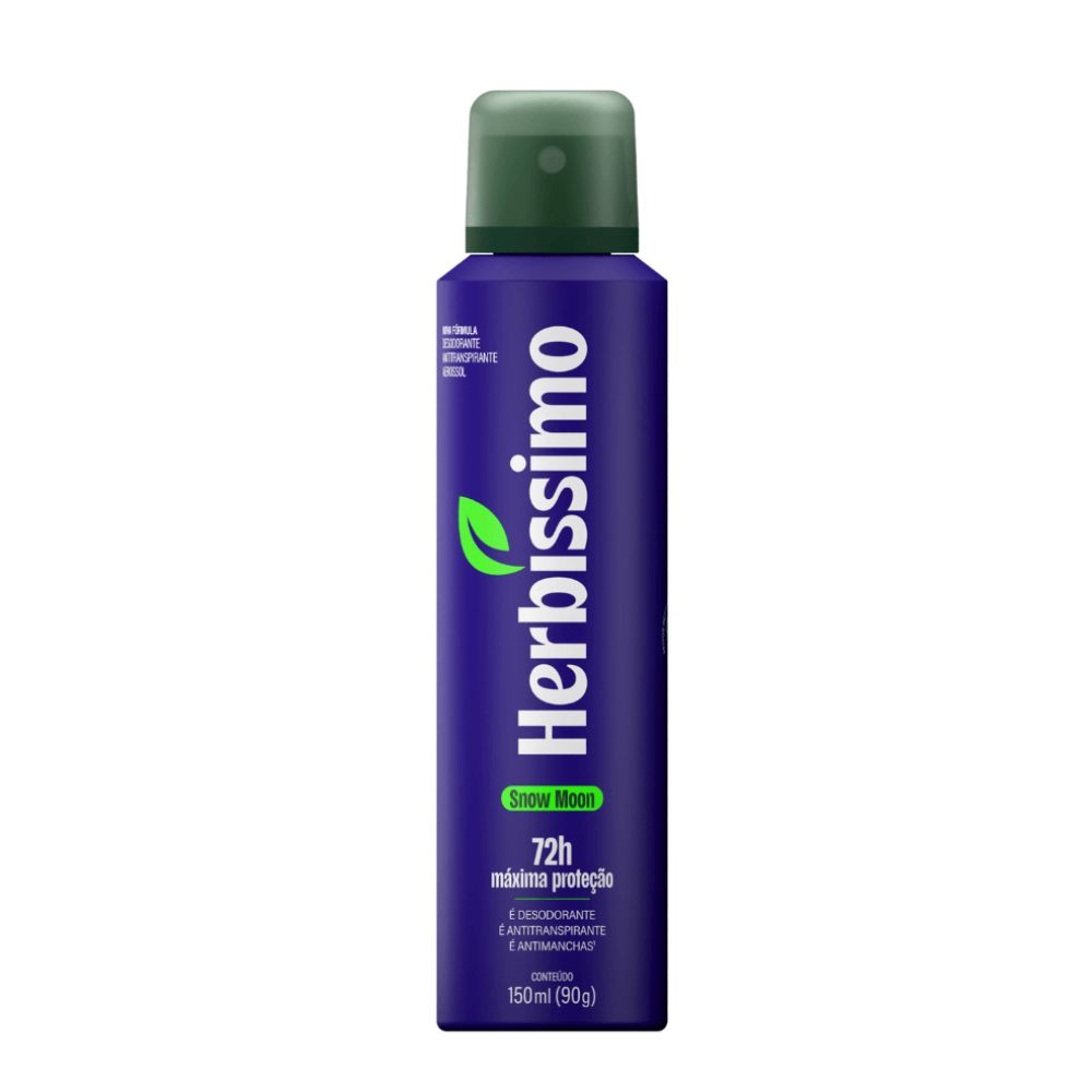 Desodorante Aerosol Herbíssimo Snow Moon 150ml