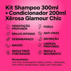 Kit Xêrosa Salon Line Shampoo 300ml + Condicionador 200ml Glamour Chic