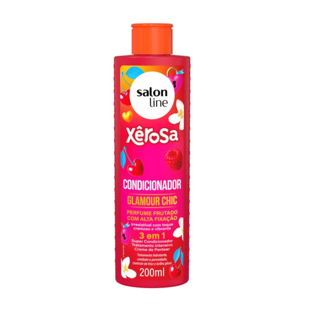 Kit Xêrosa Salon Line Shampoo 300ml + Condicionador 200ml Glamour Chic