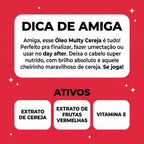 Óleo Capilar Cachos Dos Sonhos Salon Line Multy Cereja 50ml