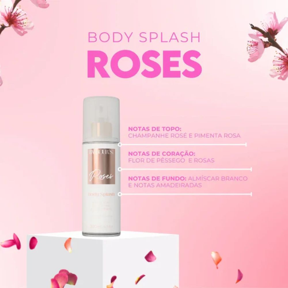 Body Splash Barbour's Roses 200ml