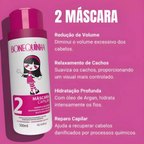 Kit Bonequinha Tradicional Shampoo 300ml + Máscara 300ml