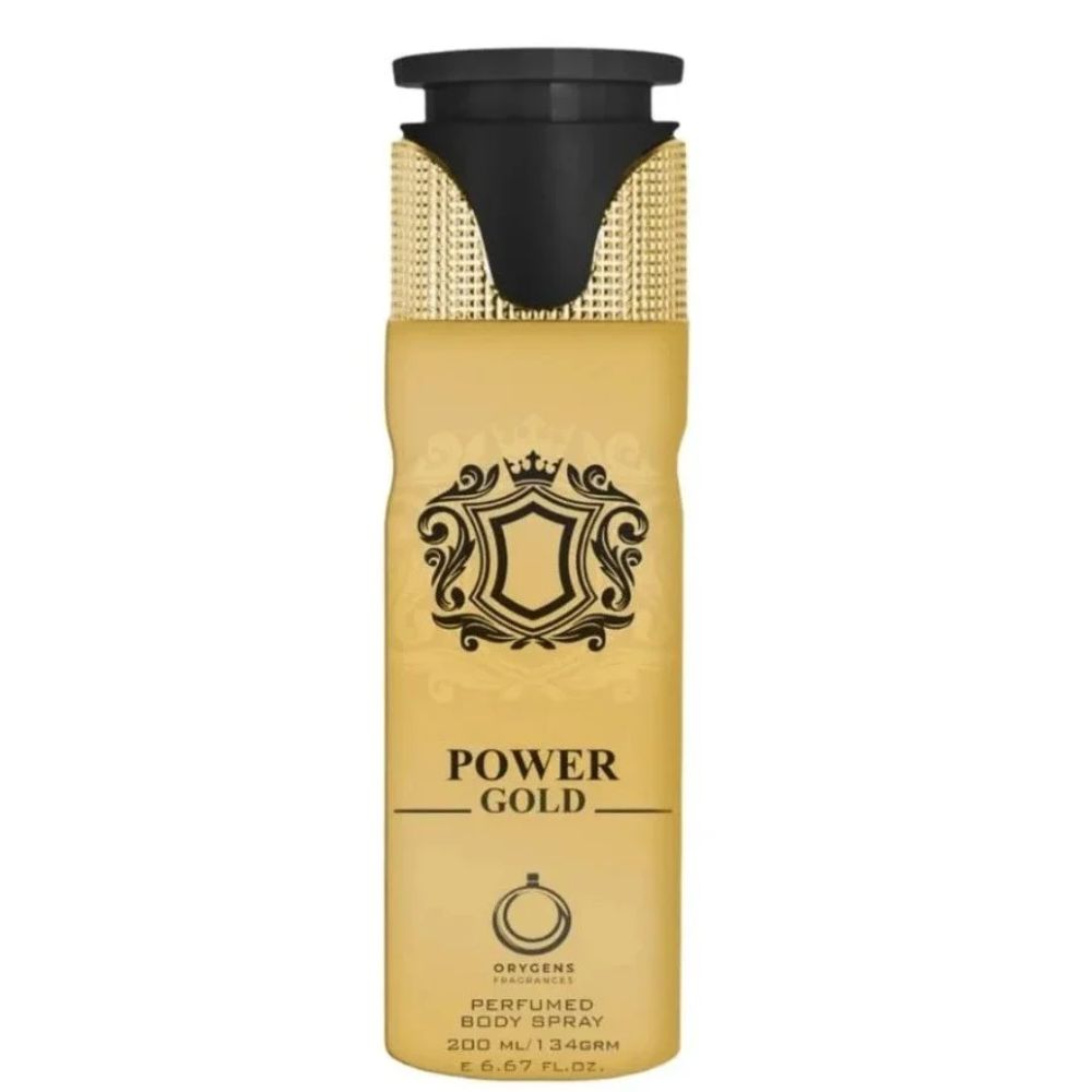 Body Splash Orygens Fragances Power Gold 200ml