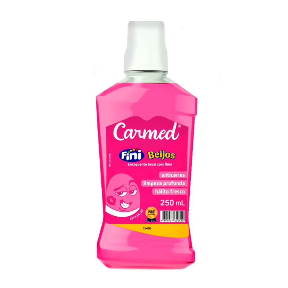 Enxaguante Bucal Carmed Fini Beijos 250ml