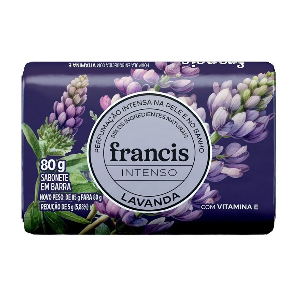 Sabonete Francis Intenso Lavanda 80g