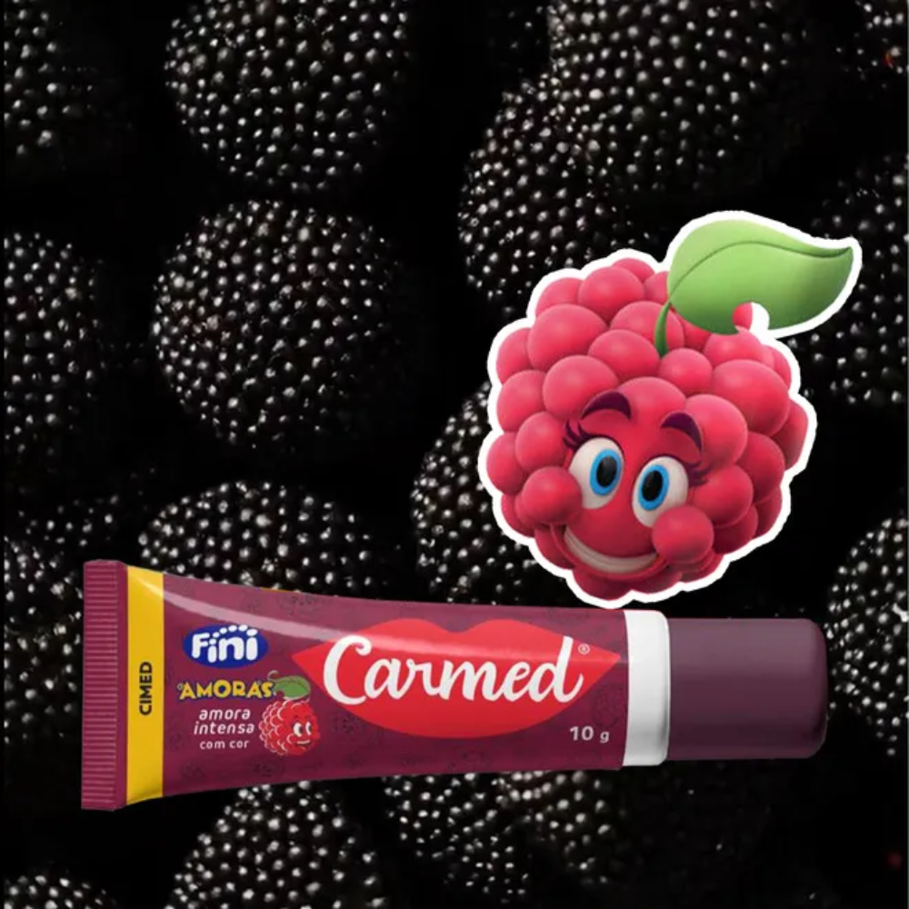 Hidratante Labial Carmed Amora Intensa 10g