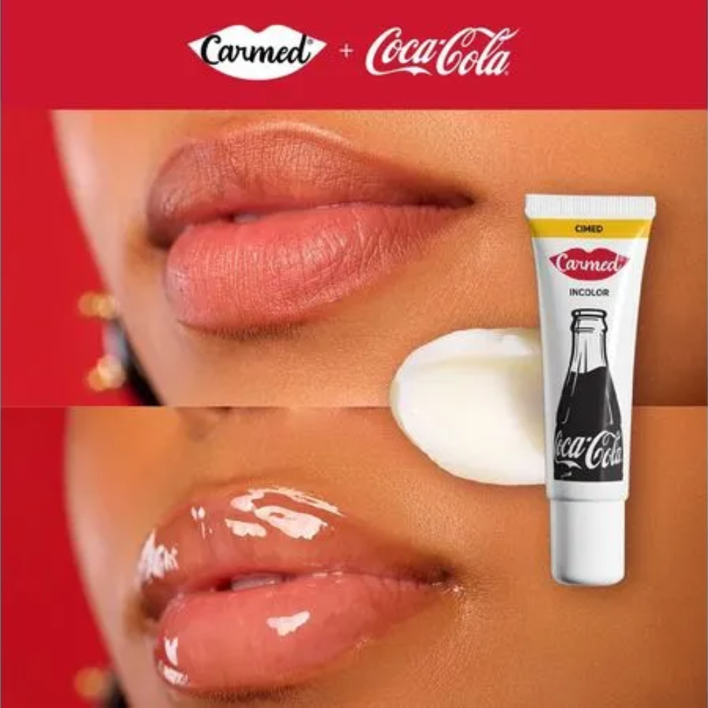 Hidratante Labial Carmed Coca Cola Incolor 10g