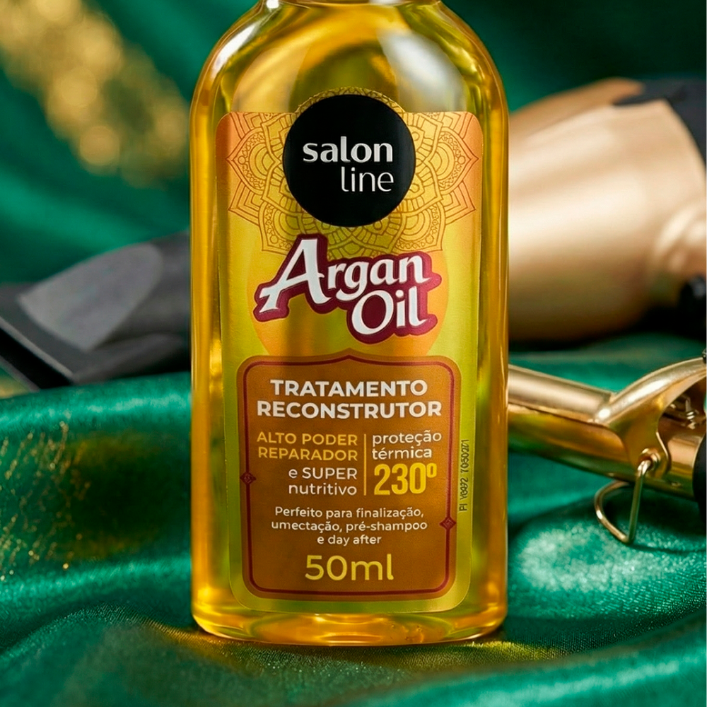 Óleo Capilar Cachos Dos Sonhos Salon Line Multy Argan Oil 50ml